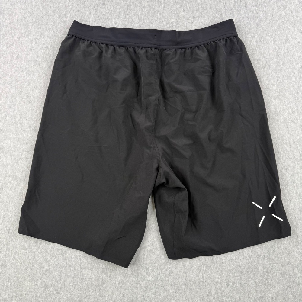 Ten Thousand Shorts Mens XL Black The Interval Short Training Gym 9" Inseam
